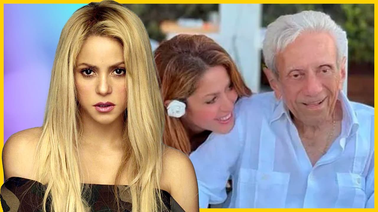 Shakira se olvida de la polémica y aparece cuidando a su papá en rehabilitación