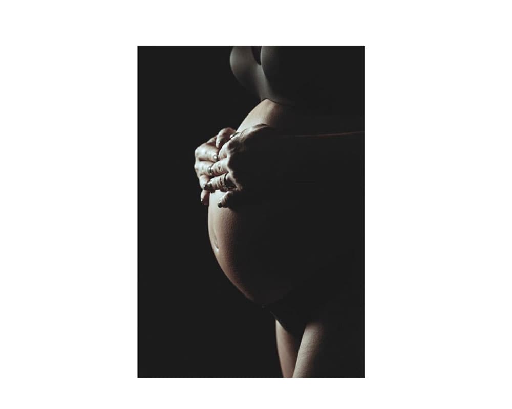 Horas antes del nacimiento, Erika Zaba posteó en Instagram una imagen de su pancita junto al texto: “9 meses. Se terminó la espera…”, anunciando que ya estaba en labor de parto.