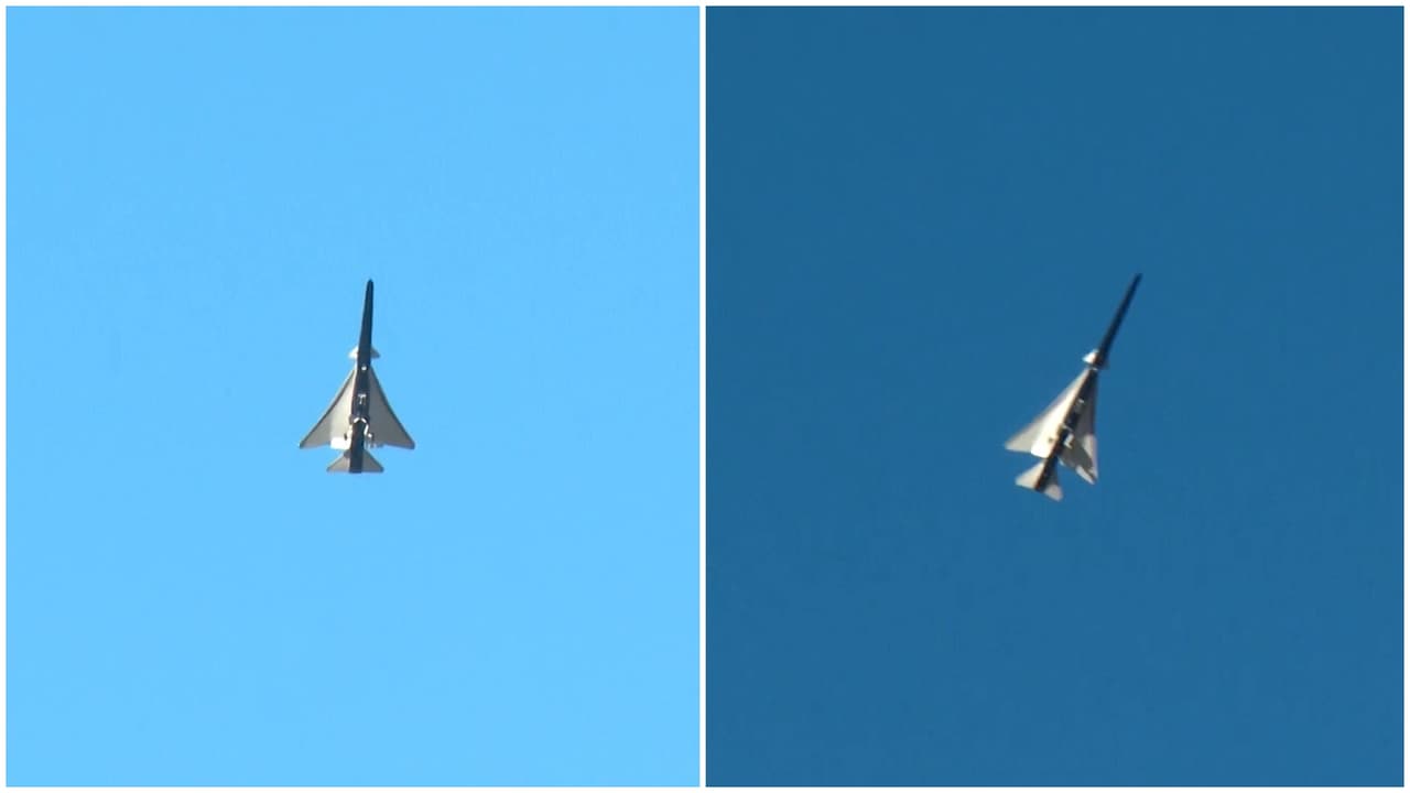 Avión supersónico de la NASA despega por primera vez en California y puede volar a 1.580 km/h