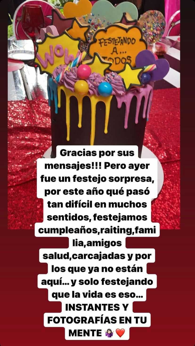 Galilea Montijo fiesta sorpresa