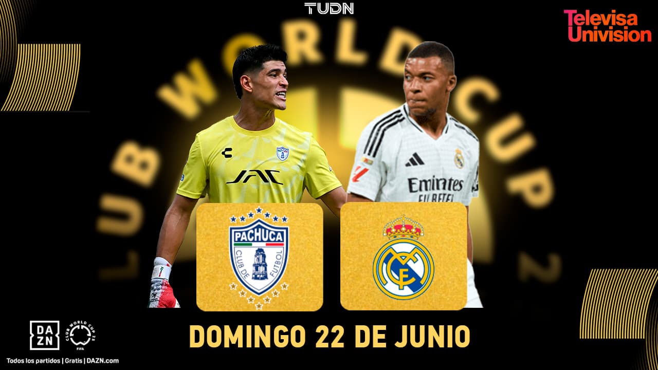 ¡Deben ganar! Así podrás ver Real Madrid vs. Pachuca del Mundial de Clubes