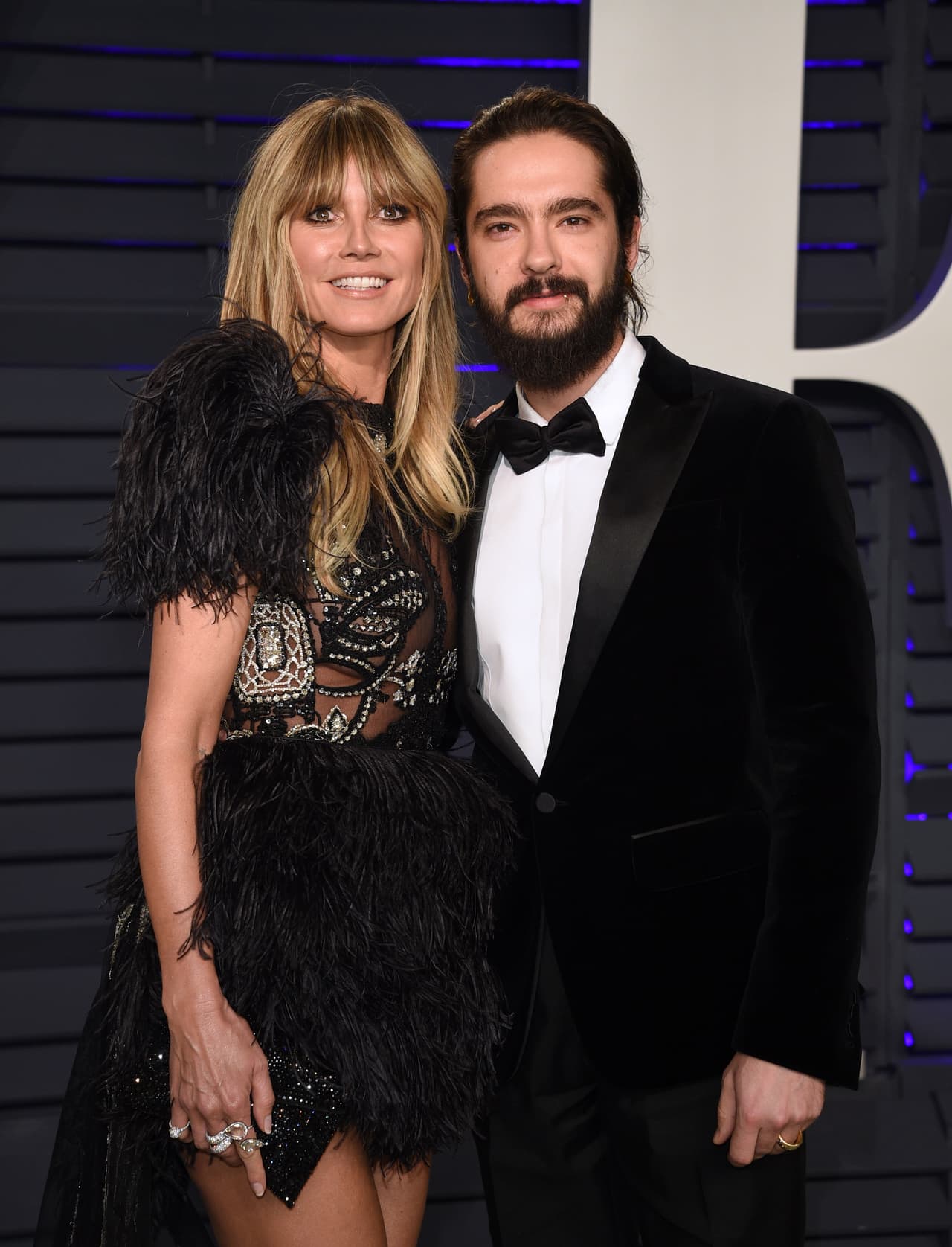 Heidi Klum, left, and Tom Kaulitz arrive at the Vanity Fair Oscar Party on Sunday, Feb. 24, 2019, in Beverly Hills, Calif. (Photo by Evan Agostini/Invision/AP)