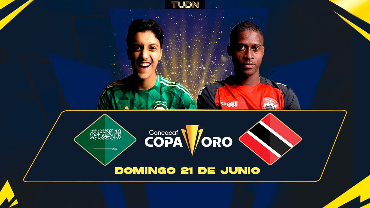 Así puedes ver el Arabia Saudita vs. Trinidad y Tobago de la Copa Oro