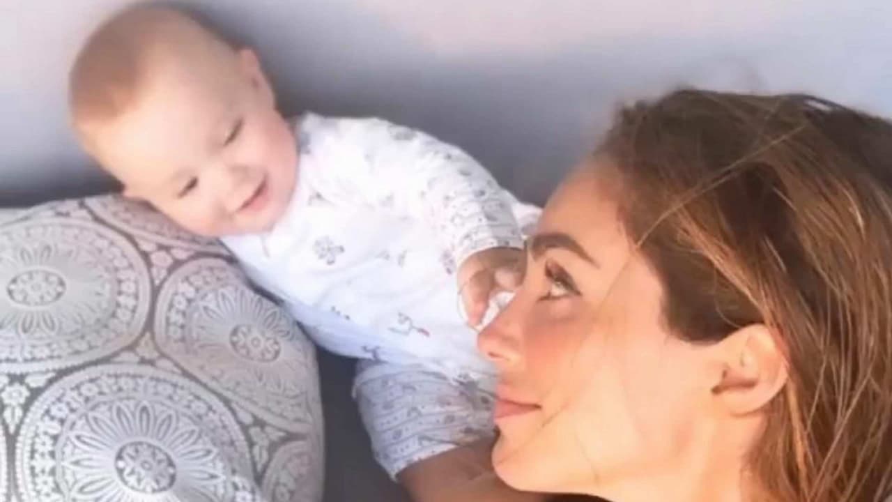 Anahí enternece las redes al mostrar los primeros pasitos de su bebé Emiliano