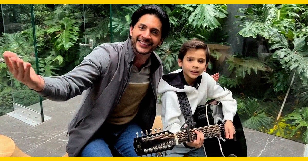 Daniel Elbittar sorprende con el talento musical de su hijo Oliver