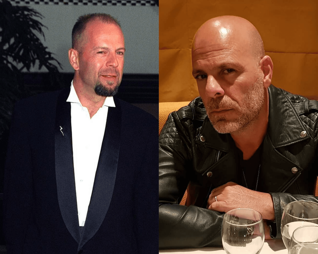 A través de sus primeras películas conocimos a Bruce Willis con su cabeza cubierta de cabello, hasta que un día vio que se estaba yendo y prefirió raparse completamente. Parece que los años no pasan por él y sigue luciendo igual de atractivo, con o sin cabello, igual que cuando comenzó su carrera.