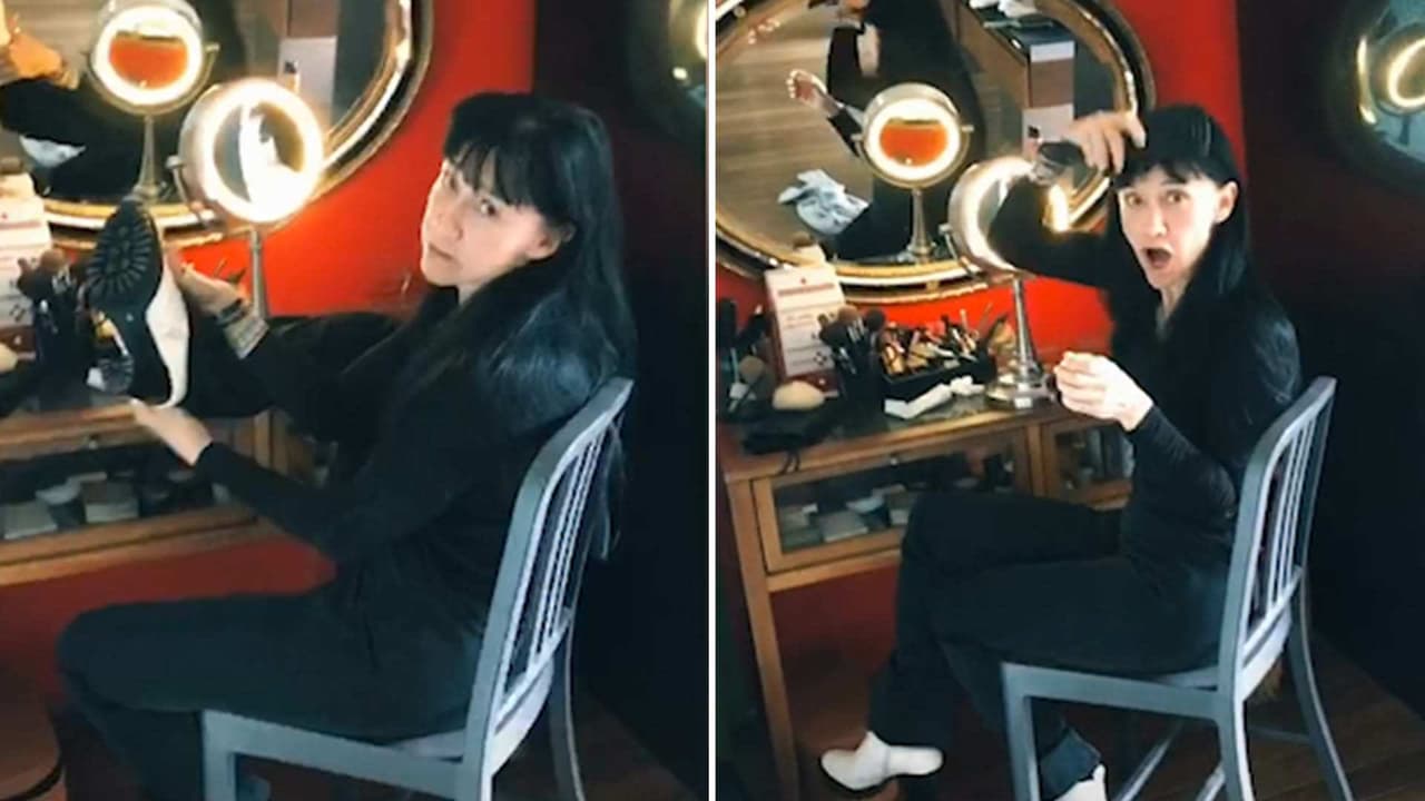 Video: Mira cómo el hijo de Susana Zavaleta la convenció para hacer este reto en TikTok