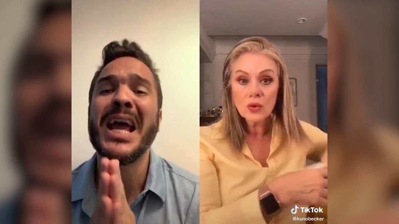 Kuno Becker le reprocha todas sus mentiras a Erika Buenfil en este TikTok: ‘¡Me mentiste!’