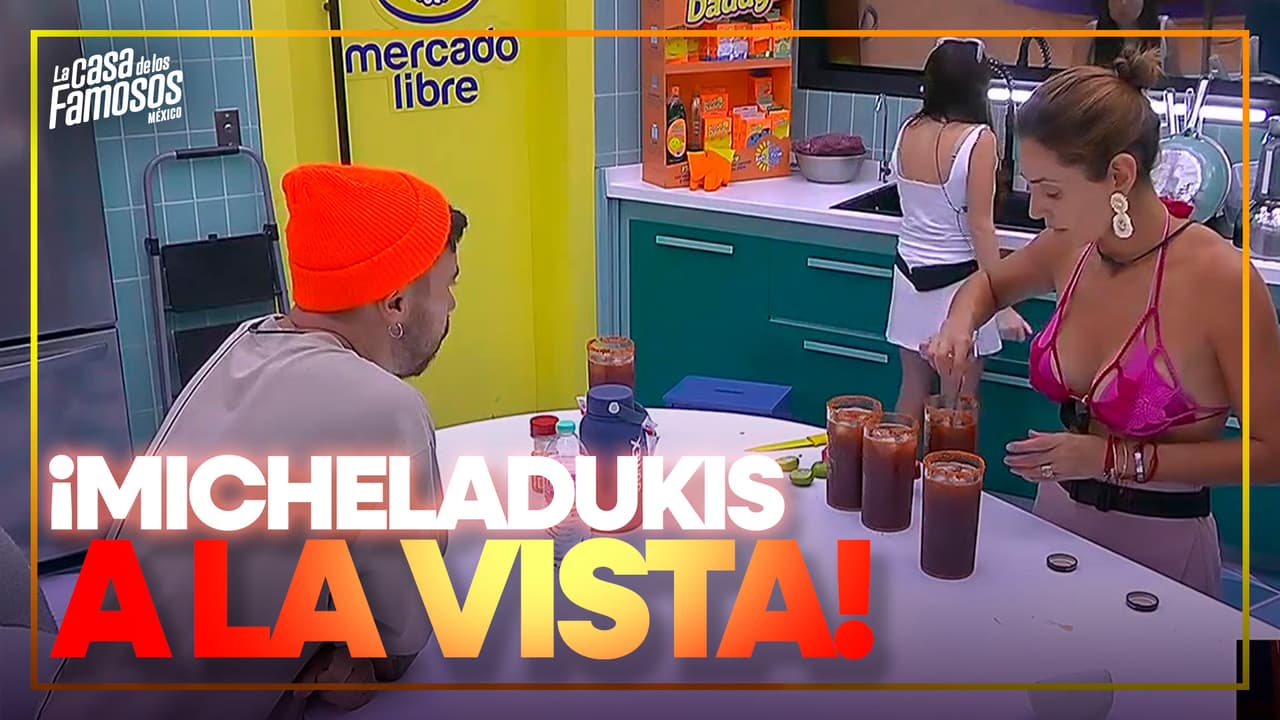 ¡Bebidas coquetas! Mar se discute unas ricas micheladas para pasar la tarde
