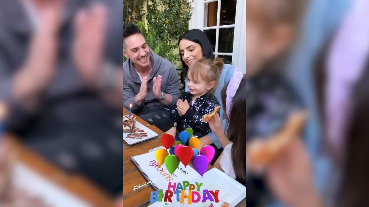 Kailani cumplió dos años y así le festejaron sus papás