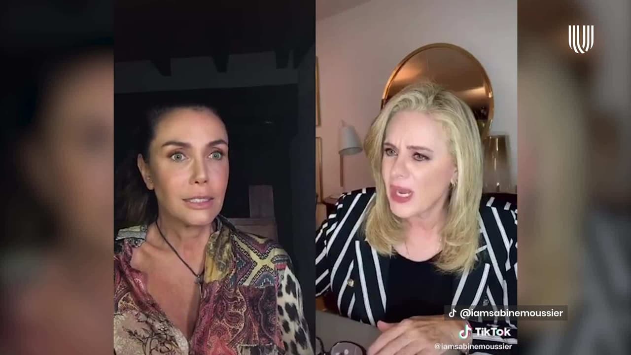 "¿Ha oído hablar de la caminata de Kunno?": Erika Buenfil le hace test de bienvenida a TikTok a Sabine Moussier