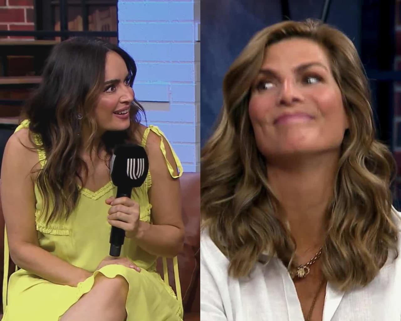 Montserrat Oliver sorprende a Ana de la Reguera al revelarle que tiene 55 años
