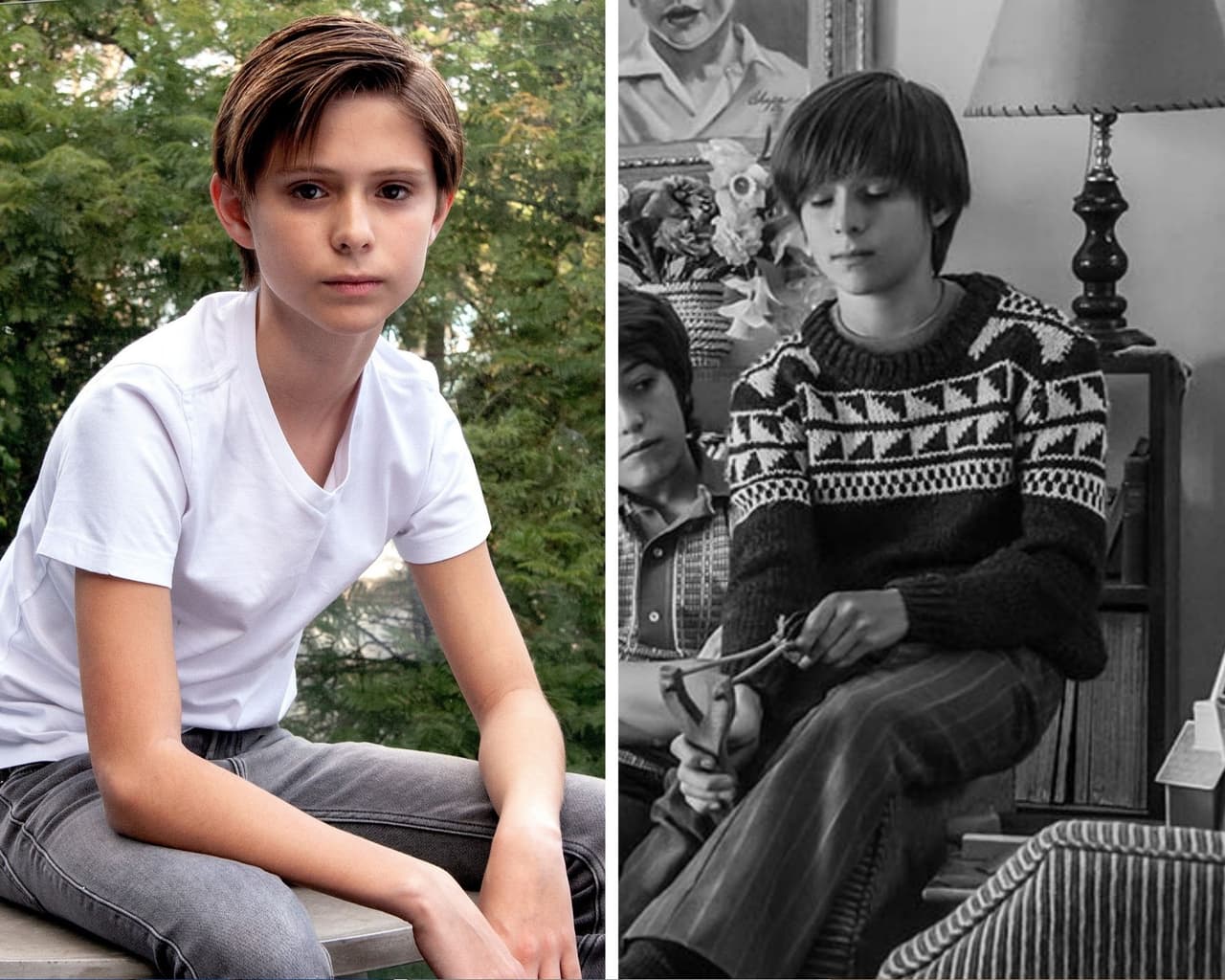 Carlos Peralta, hermano menor de Loreto Peralta, tuvo un debut en cine a lo grande cuando en el 2018 obtuvo un papel para interpetar a uno de los niños en la familia protagonista de la peícula de Alfonso Cuarón, 
<i>Roma</i>.