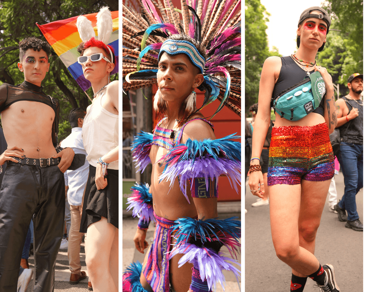 Pride 2022: aquí los mejores outfits y looks de maquillaje en la marcha