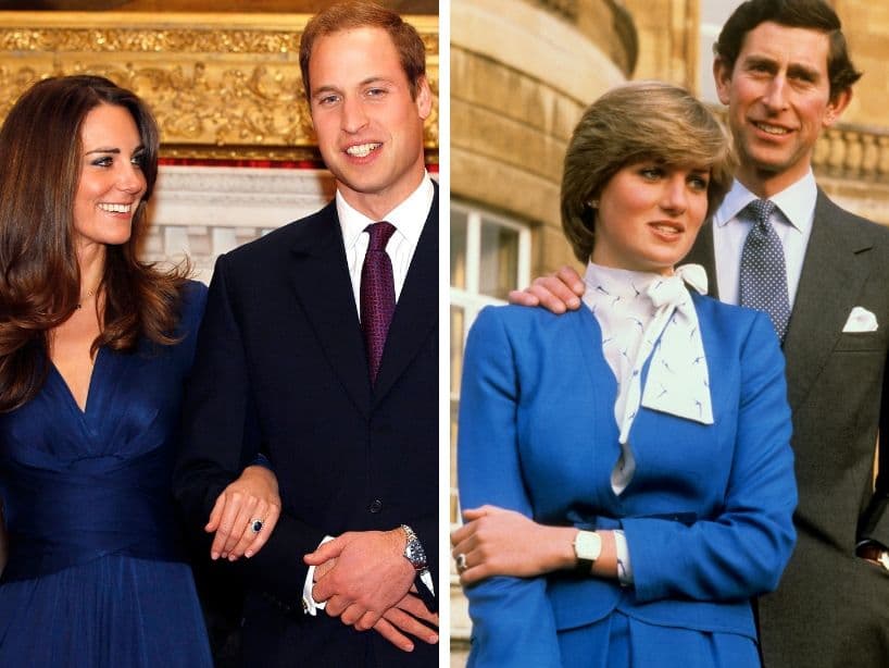 El Príncipe William le dio a Kate el anillo de compromiso que era de su madre, el cual, según The Sun, originalmente era de Harry, pero él decidió dárselo a su hermano.