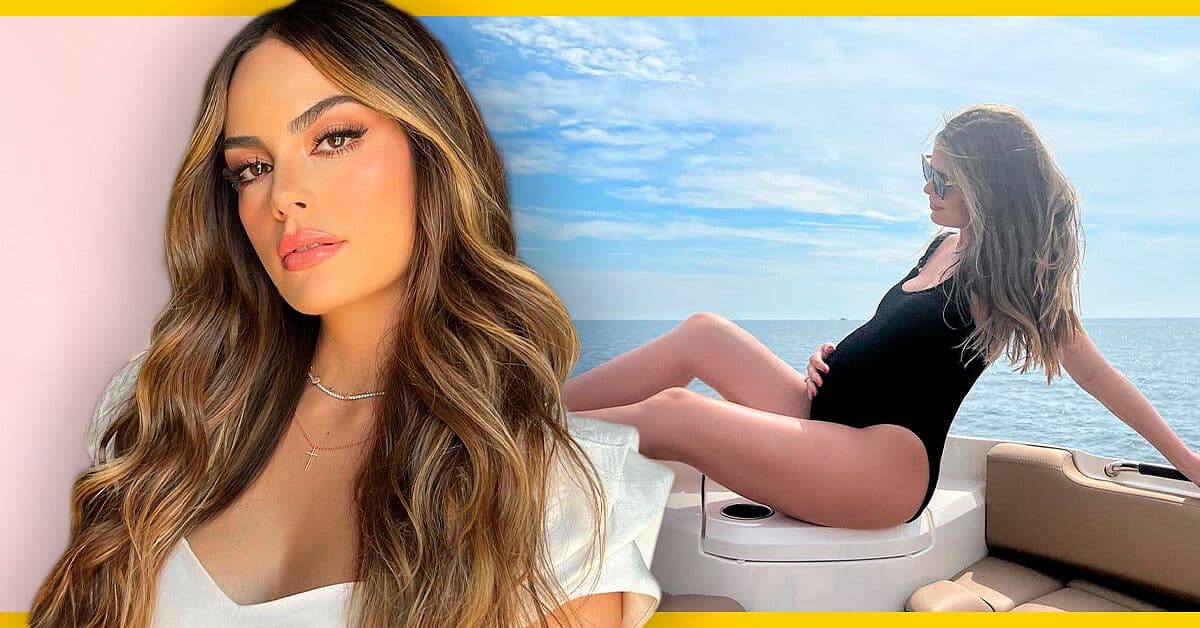 Ximena Navarrete muestra la elegante cuna que tendrá su bebé Juan Carlos