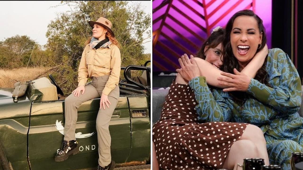 Daniela Magun regresó de África con regalos para todas las Netas Divinas