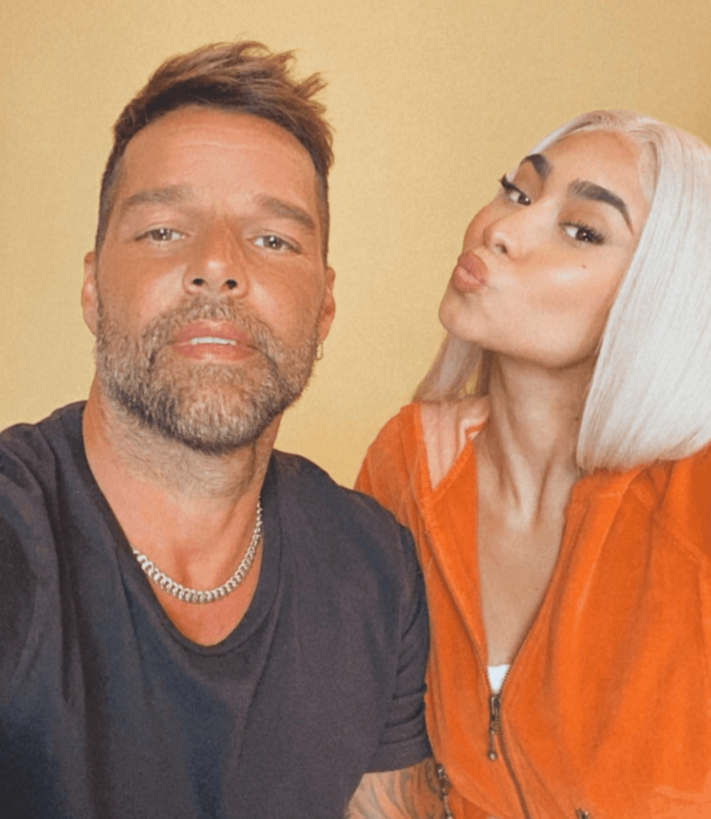 Ricky Martin y Paloma Mami tratan de hacer arriesgado TikTok
