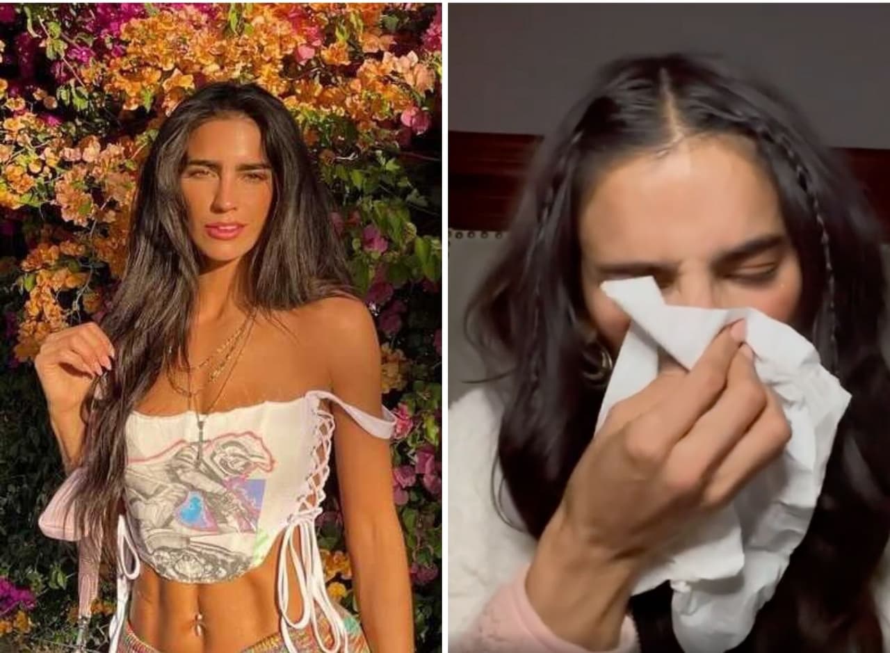 Bárbara de Regil llorando