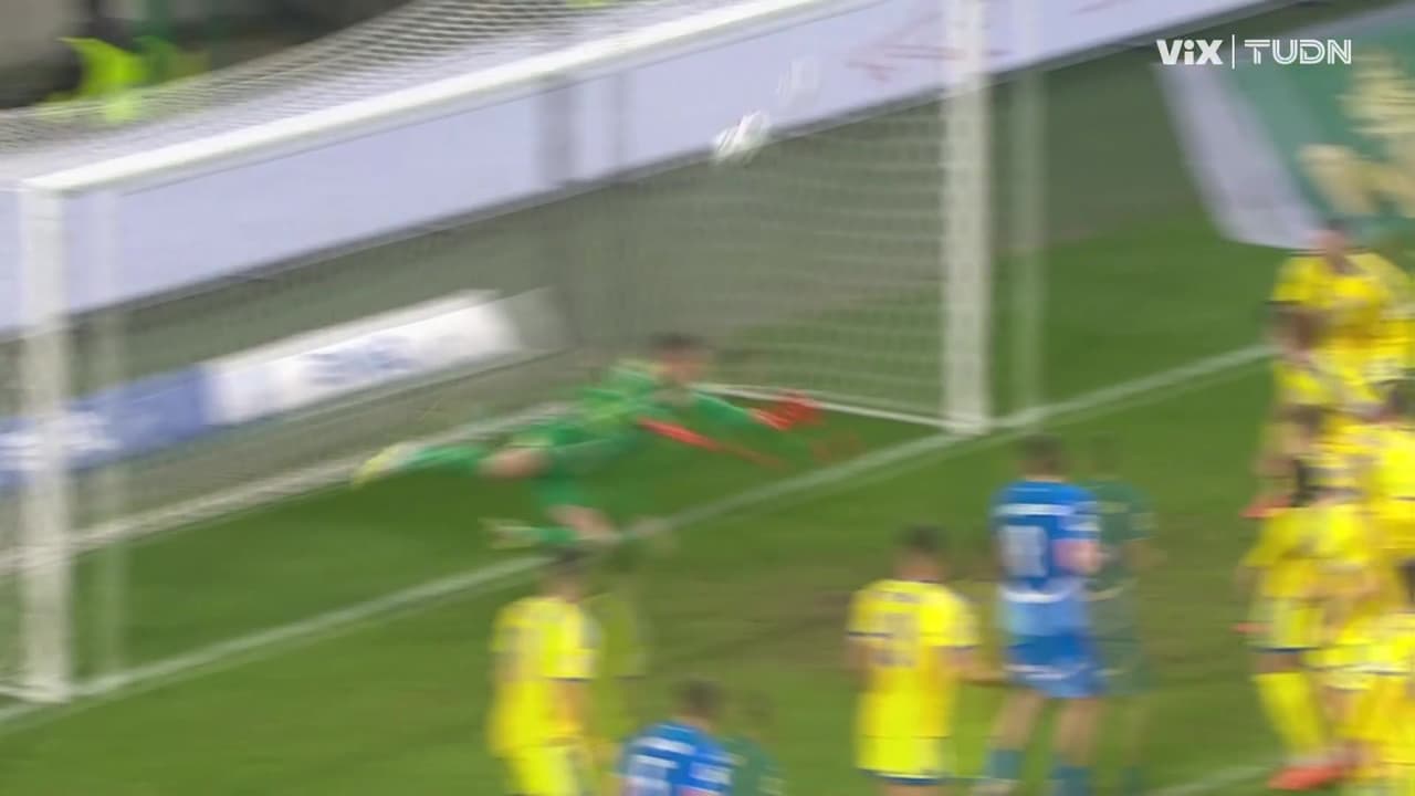 ¡Atajada enferma de Trubin! Ucrania se salva del 0-1