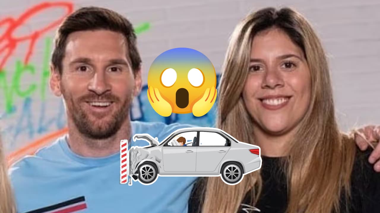 Alarmas en la familia Messi por grave accidente automovilístico