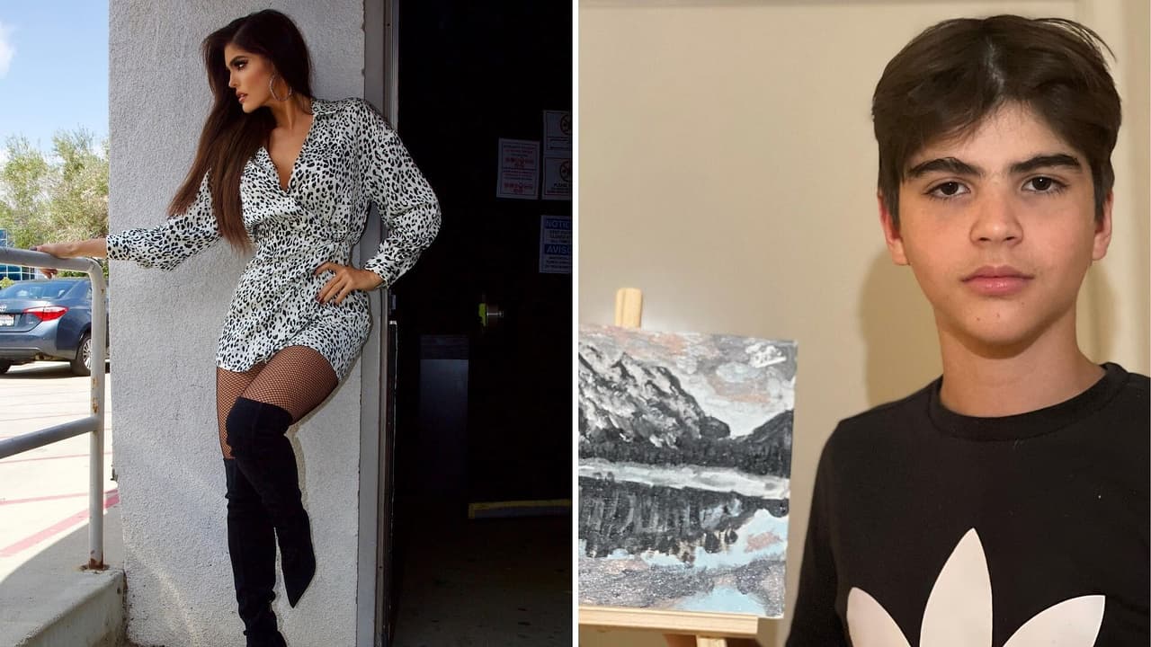 Ana Bárbara presumió a su hijo mientras expresaba su talento en la cocina
