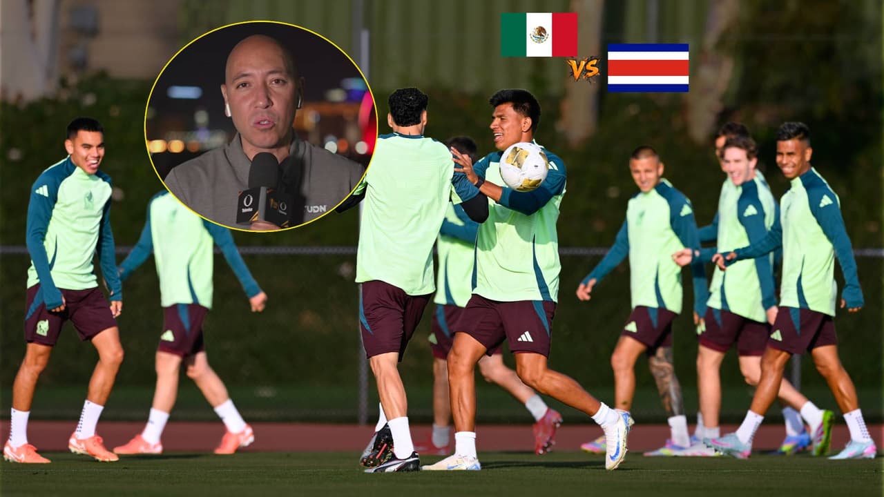 Así se perfila el XI inicial de México para enfrentar a Costa Rica