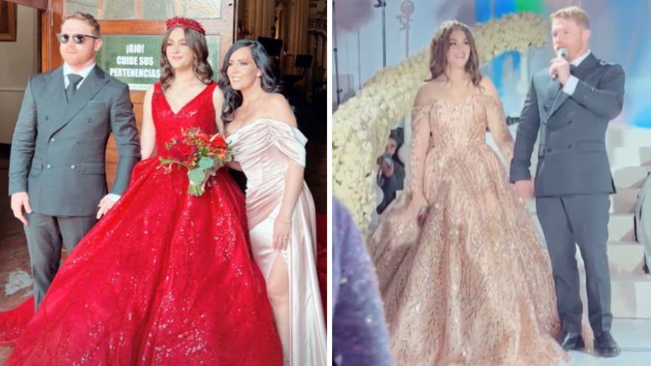 Saúl 'Canelo' Álvarez festejó los quince años de su hija Emily Cinnamon