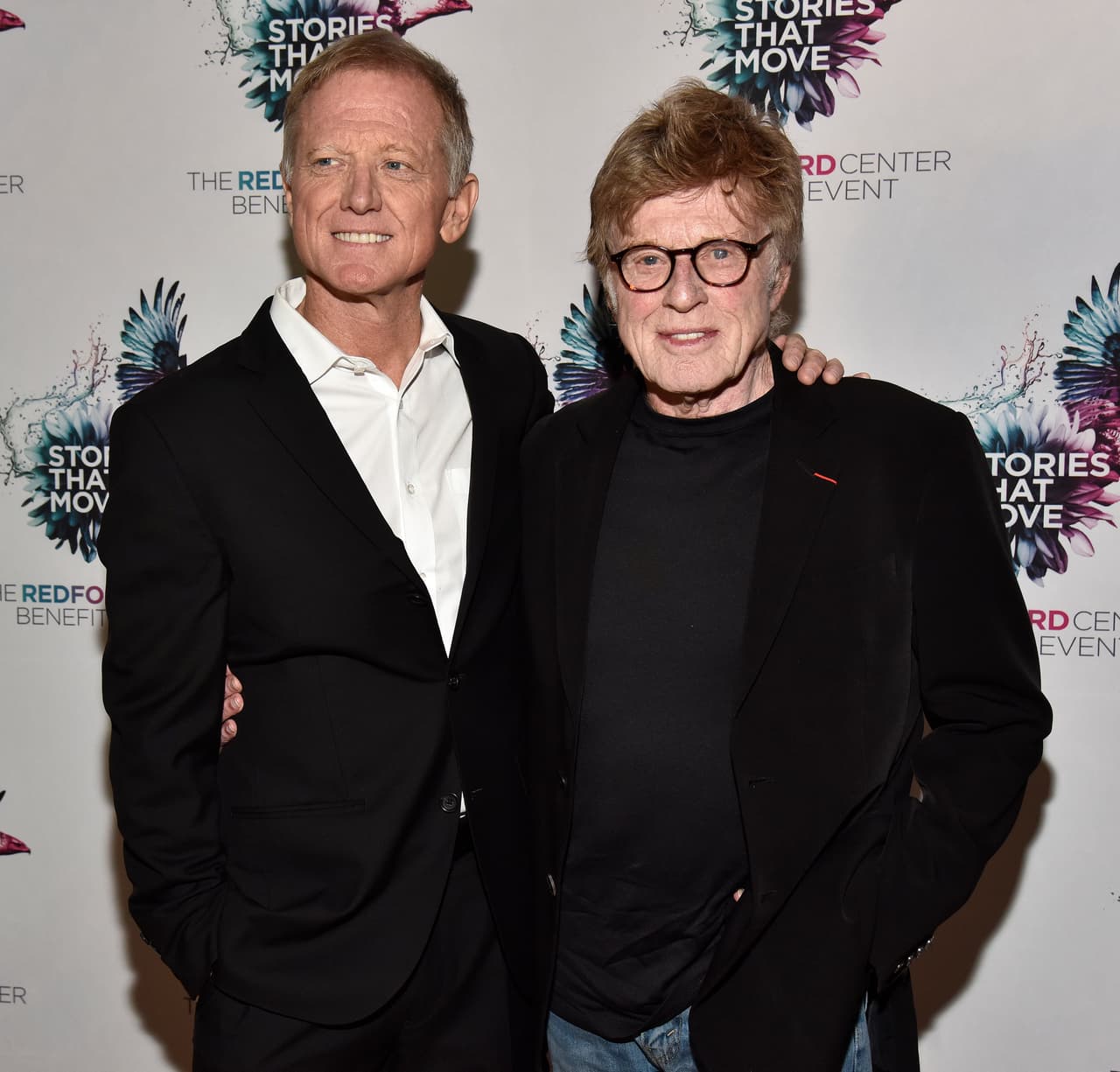 SAN FRANCISCO, CA - DECEMBER 06: James Redford (L) and Robert Redford attend The Redford Center's Benefit at August Hall on December 6, 2018 in San Francisco, California. (Photo by Tim Mosenfelder/Getty Images)