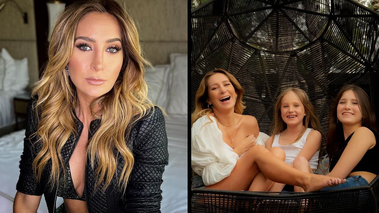 Geraldine Bazán comparte el primer viaje a Europa de sus hijas