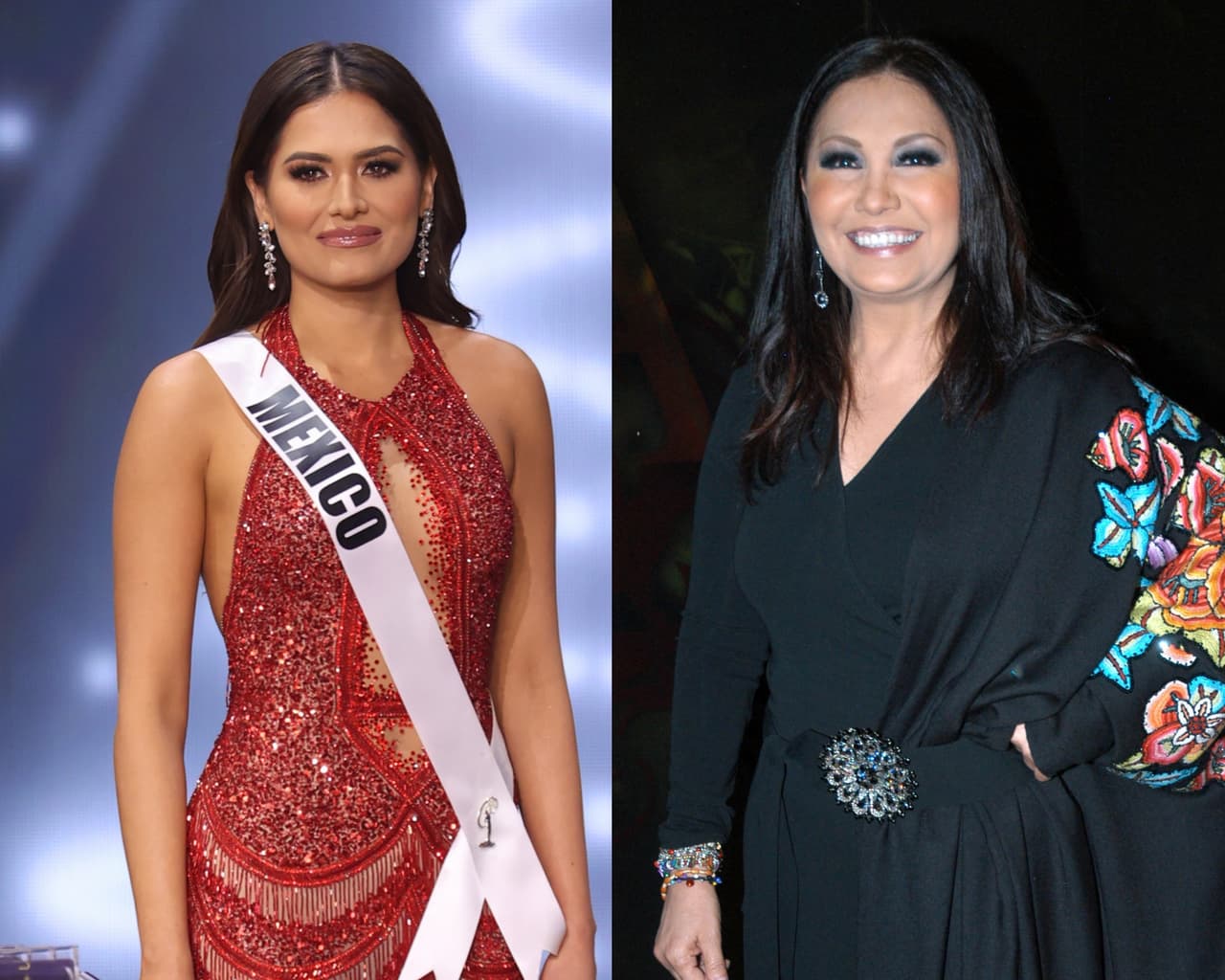 Esta rara teoría dice que Ana Gabriel es la mamá de Andrea Meza, la Miss Universo 2021