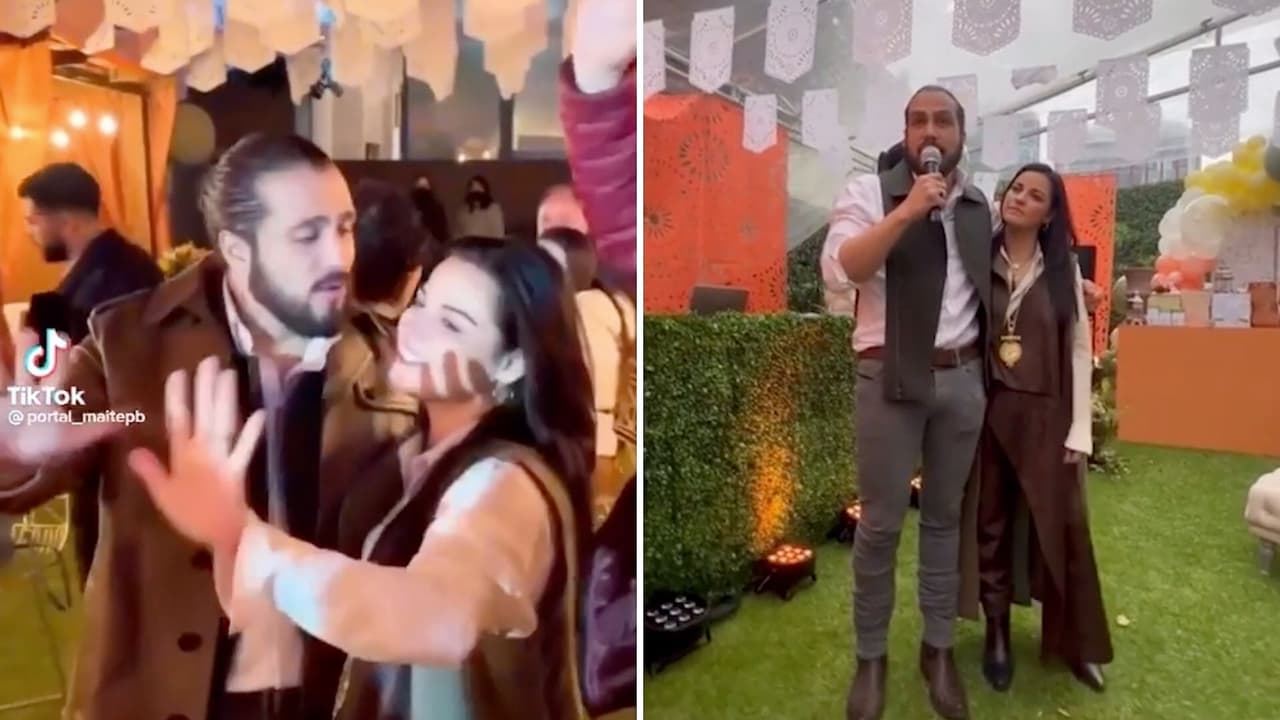 Captan a Maite Perroni y Andrés Tovar cantando éxitos de RBD