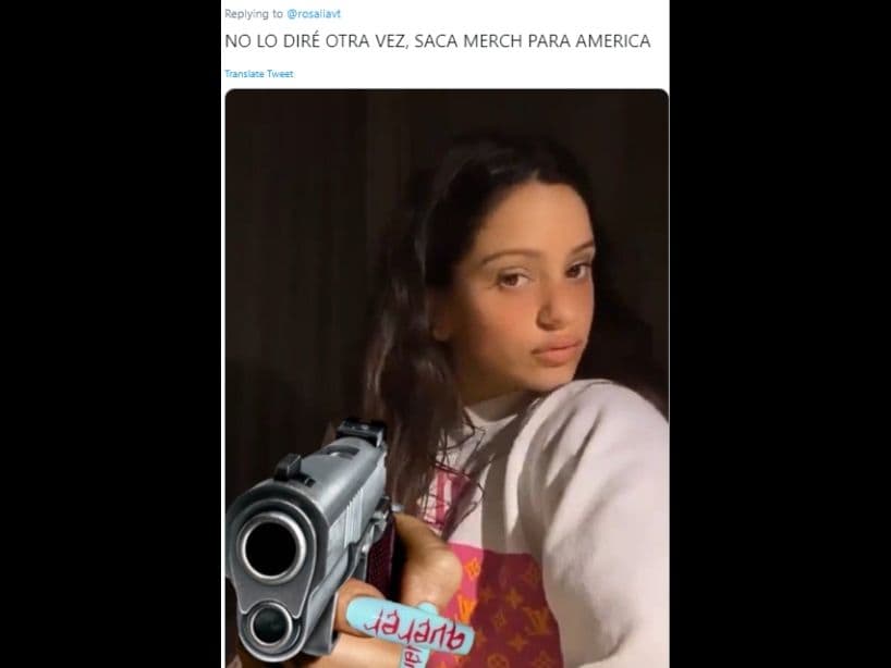 Si le envías un meme a la Rosalía, quizá tengas suerte y ella lo publica en su Twitter.