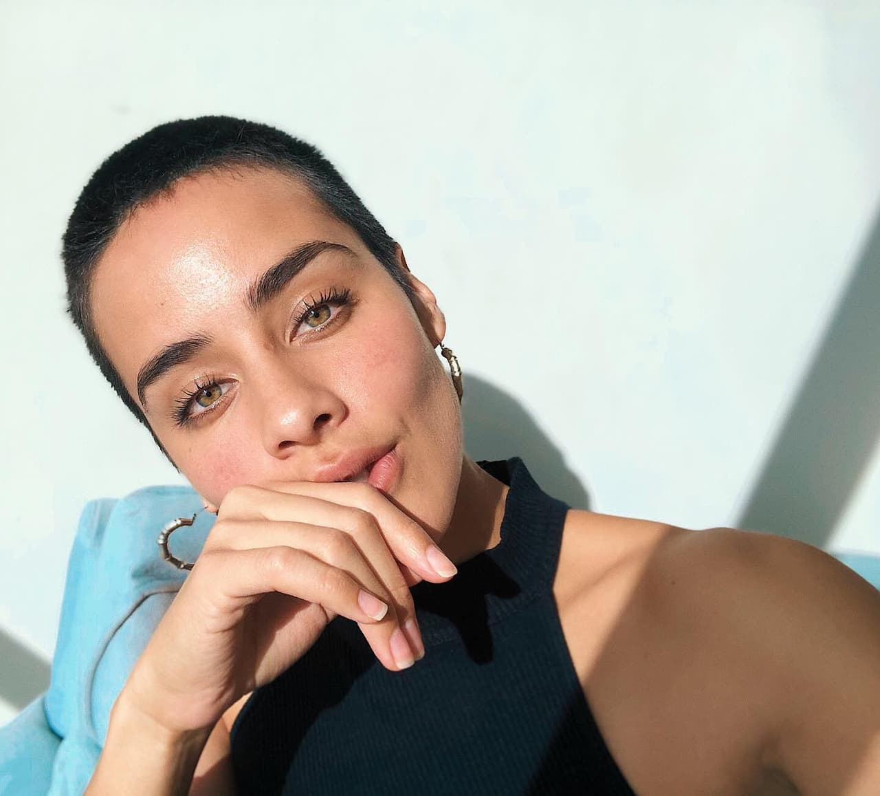Esmeralda Pimentel revela la verdadera razón por la que se rapó la cabellera