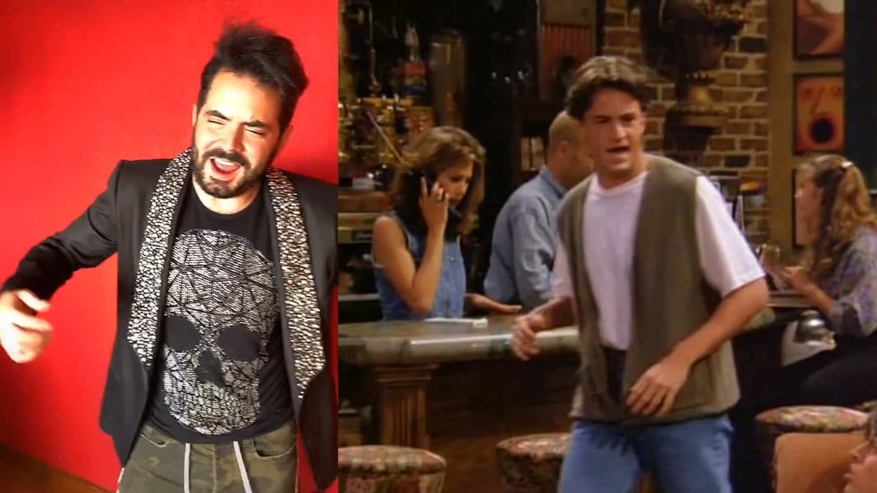 Video: José Eduardo recrea icónica frase de ‘Chandler’ en Friends