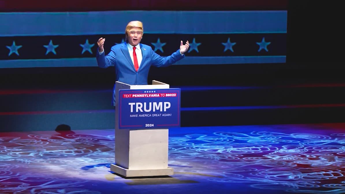 ¿Trump en la ópera cantonesa? La parodia del presidente que conquista Hong Kong
