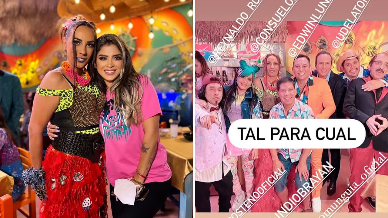 Edwin Luna y Consuelo Duval comparten escenas en 'Tal para cual'