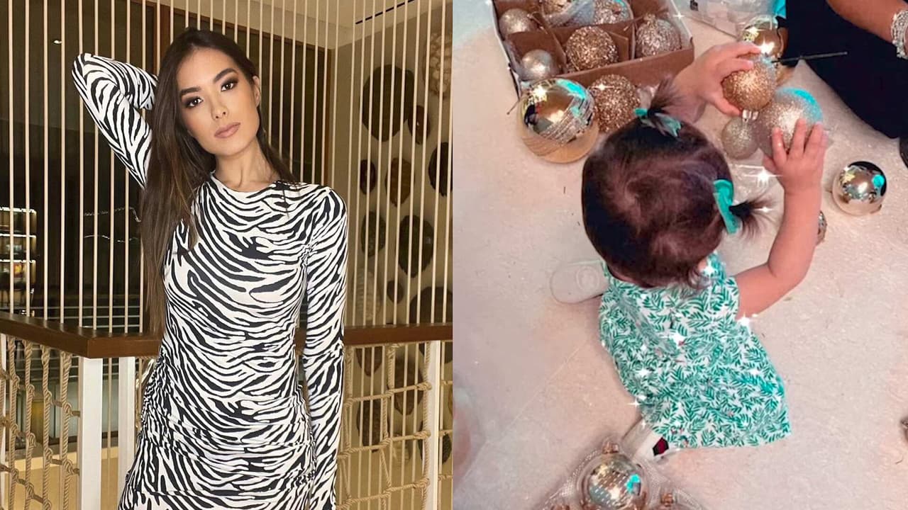 Sharon Fonseca presume su arbolito de Navidad y lo emocionada que está Blu