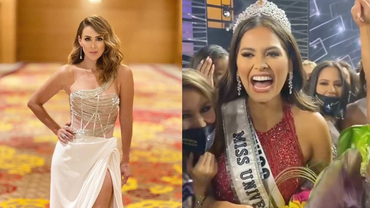 Entre porras y lágrimas, Jacky Bracamontes festeja a la nueva Miss Universo mexicana