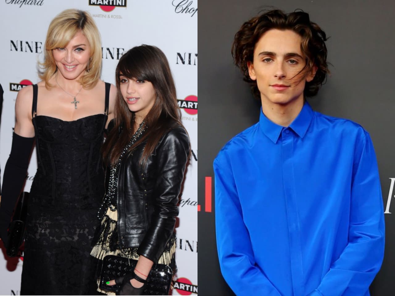 Hija de Madonna revela que su primer novio fue Timothée Chalamet