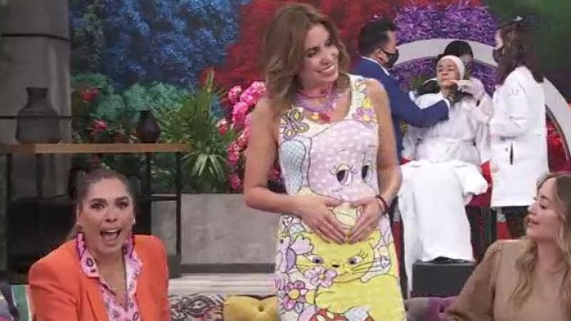 Así reaccionaron los conductores de ‘Hoy’ al embarazo de Andrea Escalona