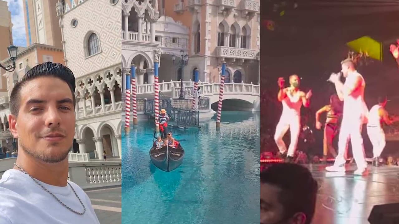 Vadhir Derbez se va a Las Vegas y comparte un poco de su viaje con sus fans