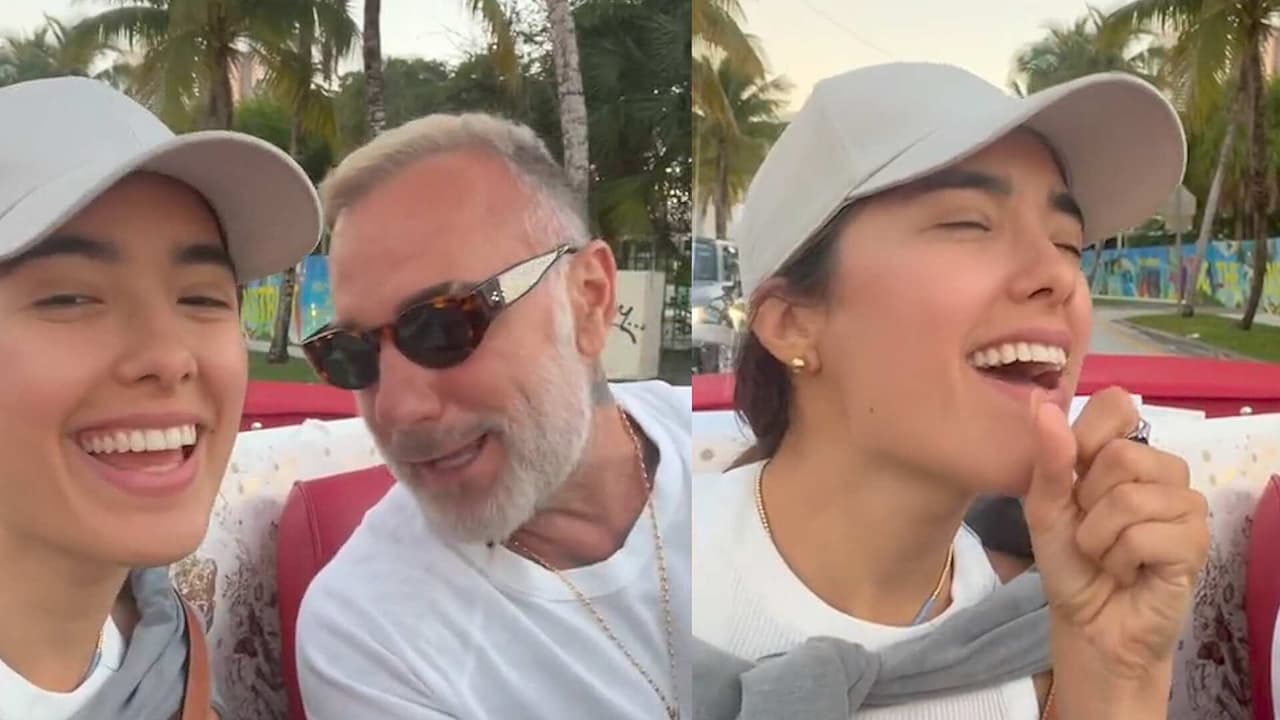 Sharon Fonseca y Gianluca sorprenden con sus voces al cantar