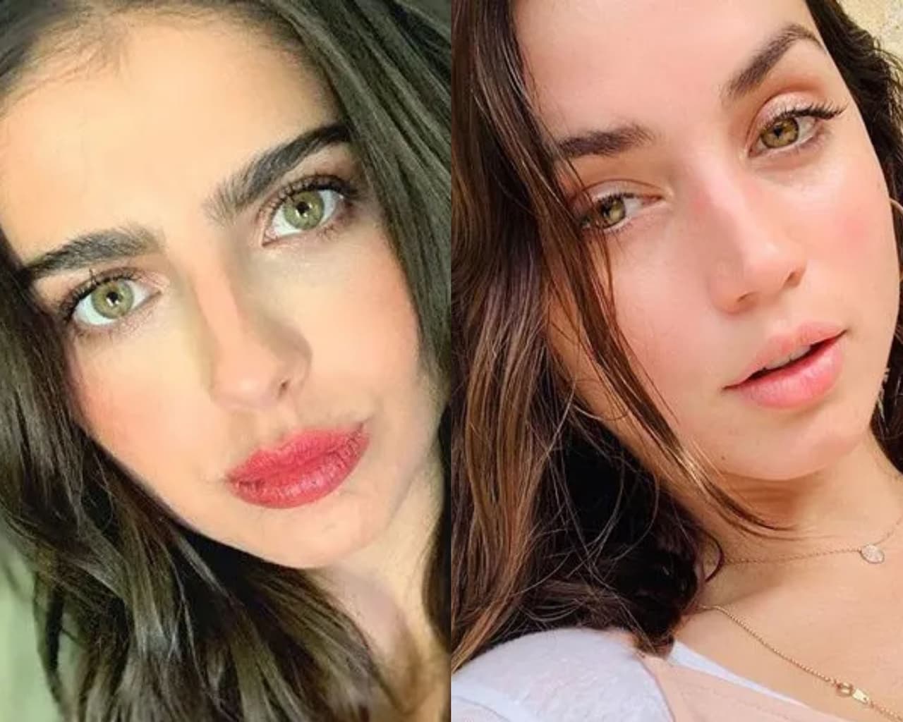 Michelle Renaud y Ana de Armas.