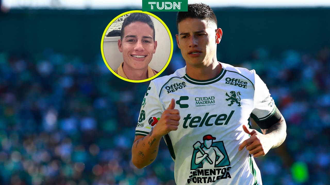 James sorprende al futbol mexicano al posar con otra jersey a días de la Liguilla