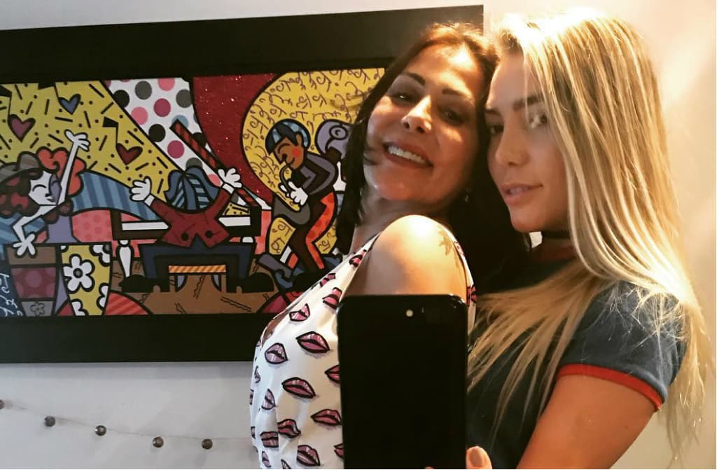 Alejandra Guzmán y Frida Sofía