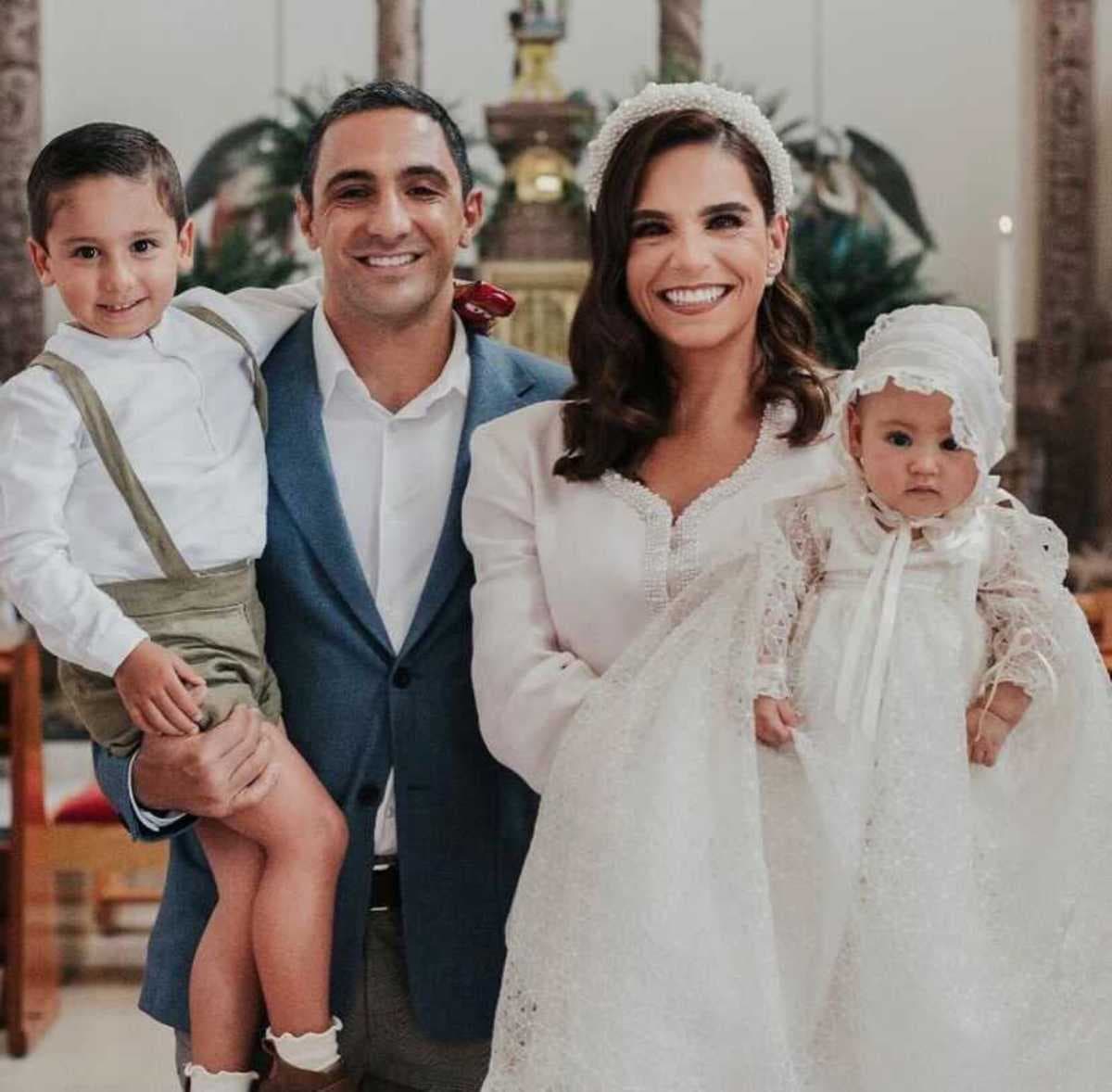 Tania Rincón celebra el bautizo de su hija Amelia y comparte fotos del momento
