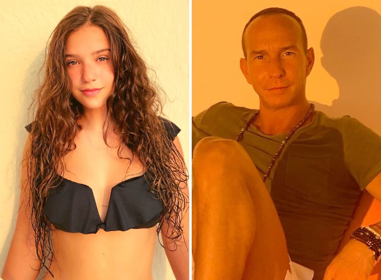 Mía Rubín sin duda heredó no solo el talento en la música de su padre, Erick Rubí, sino también toda su cara, y es que hace tiempo, Andrea Legarreta compartió una foto en a que muestra el gran parecido de su hija mayor con su el excantante de Timbiriche. 
<br>Los ojos pequeños pareciera que fueron clonados para su primogénita. ¿Ustedes qué opinan?
<br>