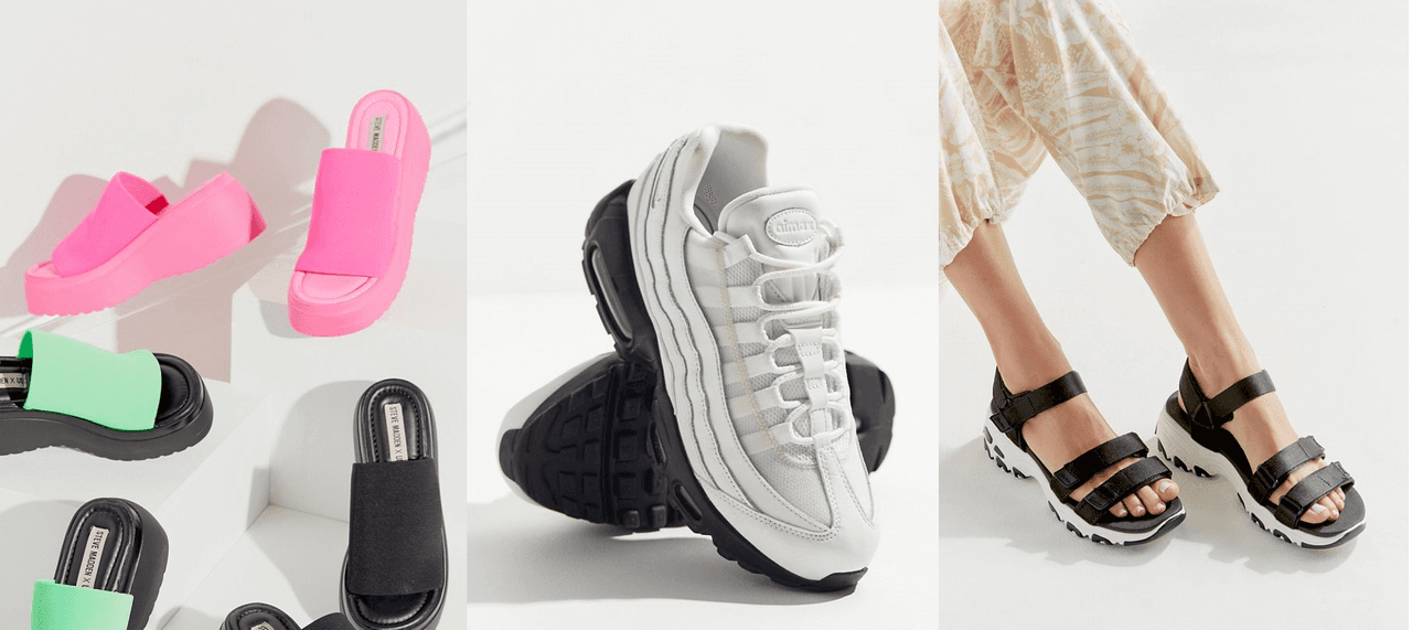 La nostalgia noventera siempre vuelve cuando más pensamos que la hemos superado; estos son las sandalias, tenis y zapatos que dominan tendencia en 2019 y hacen homenaje a la moda de los 90.