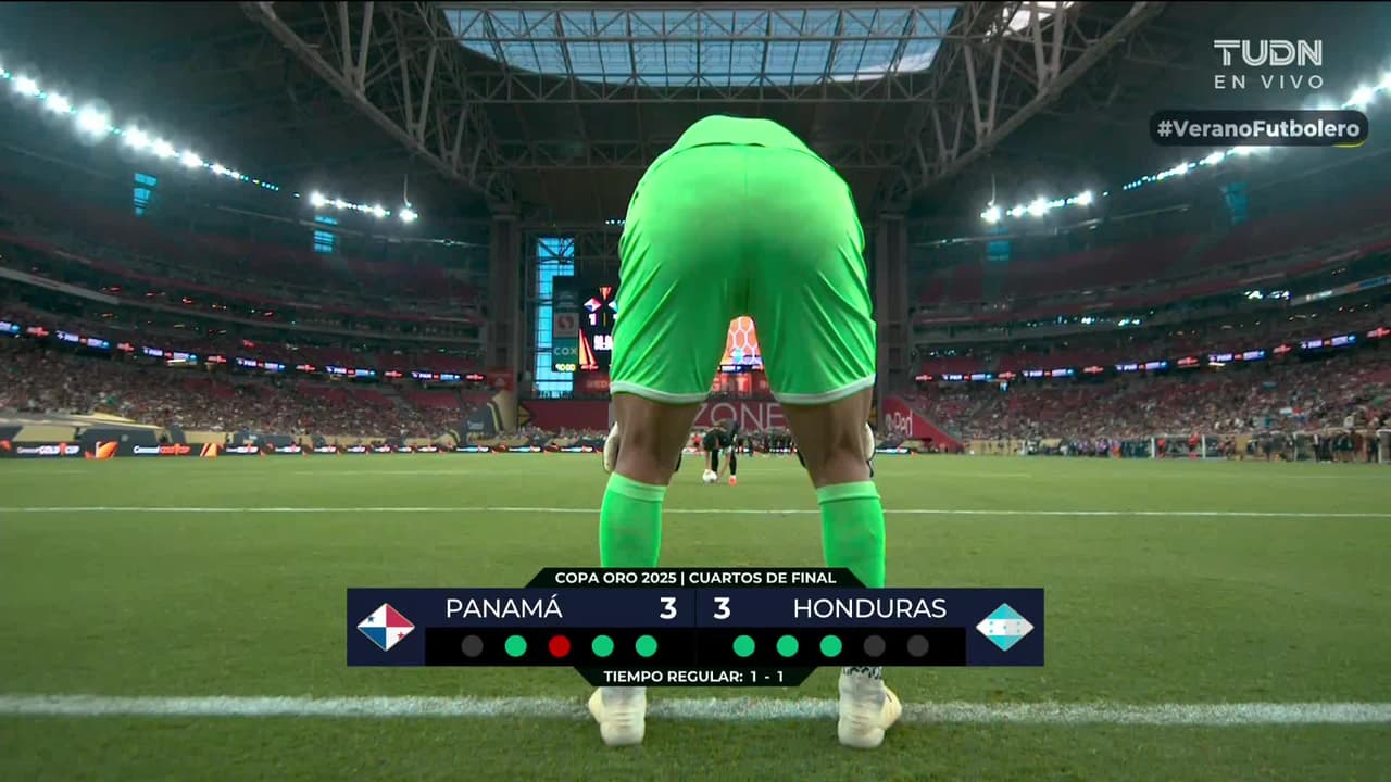 ¡GOL!  anota para Honduras. Denil Maldonado